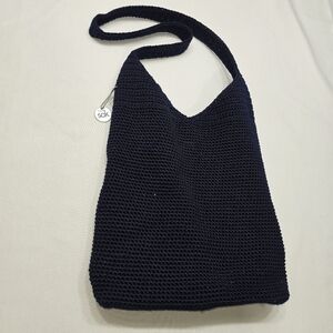 The Sak Navy Blue Sling Purse Shoulder Bag